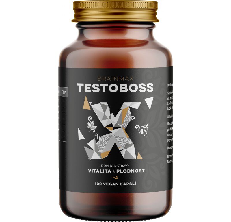 BrainMax Testoboss 100 rastlinných kapsúl