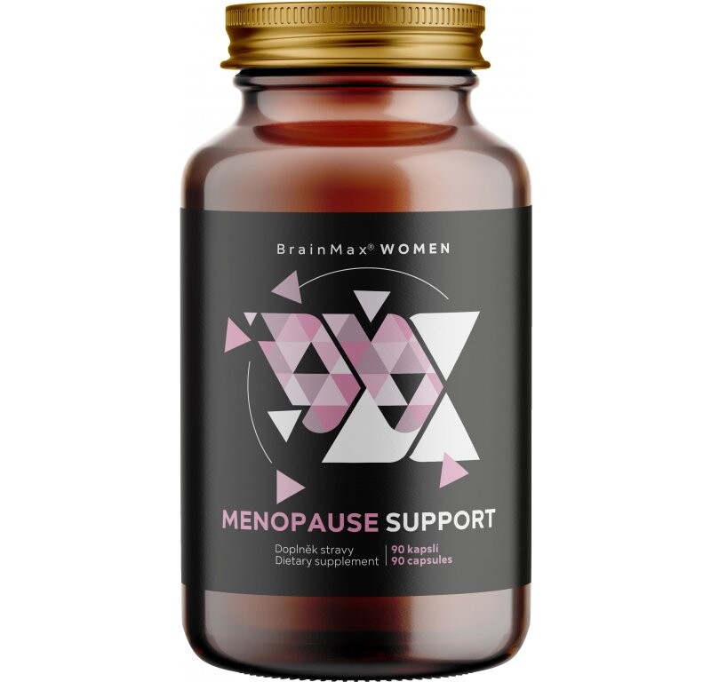 BrainMax Women Menopause Support, podpora pri menopauze, 90 rastlinných kapsúl